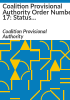 Coalition_Provisional_Authority_order_number_17